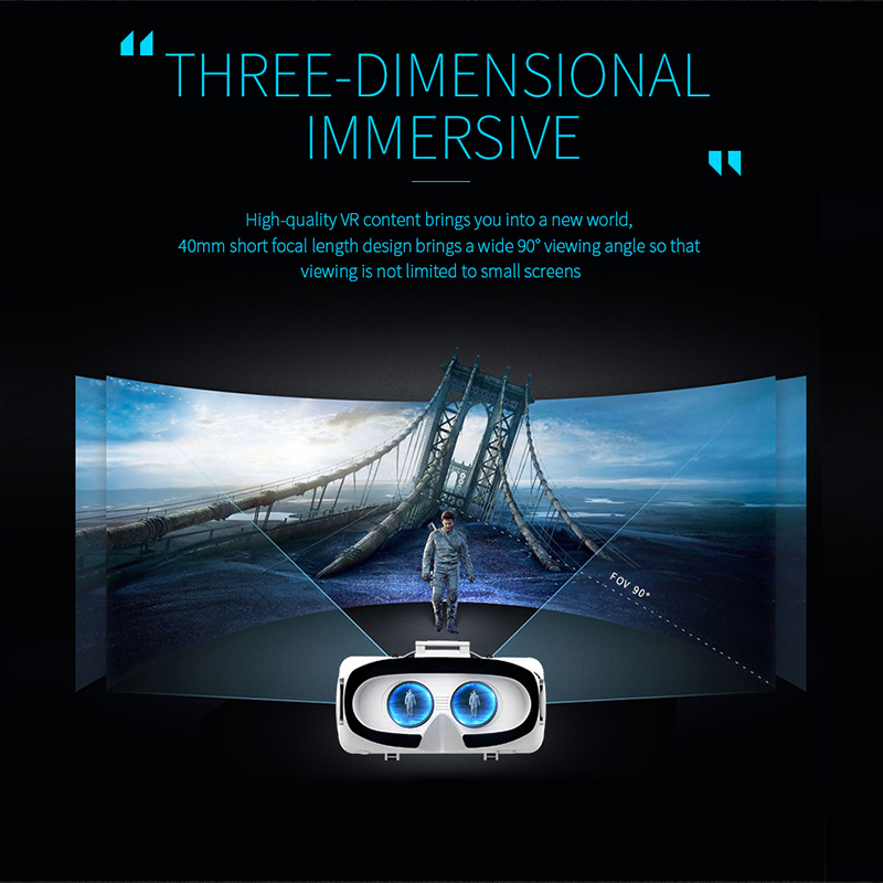 Vr shinecon viar仮想現実メガネ3Dのためのi - Vr Headset Pc のレビューと価格
